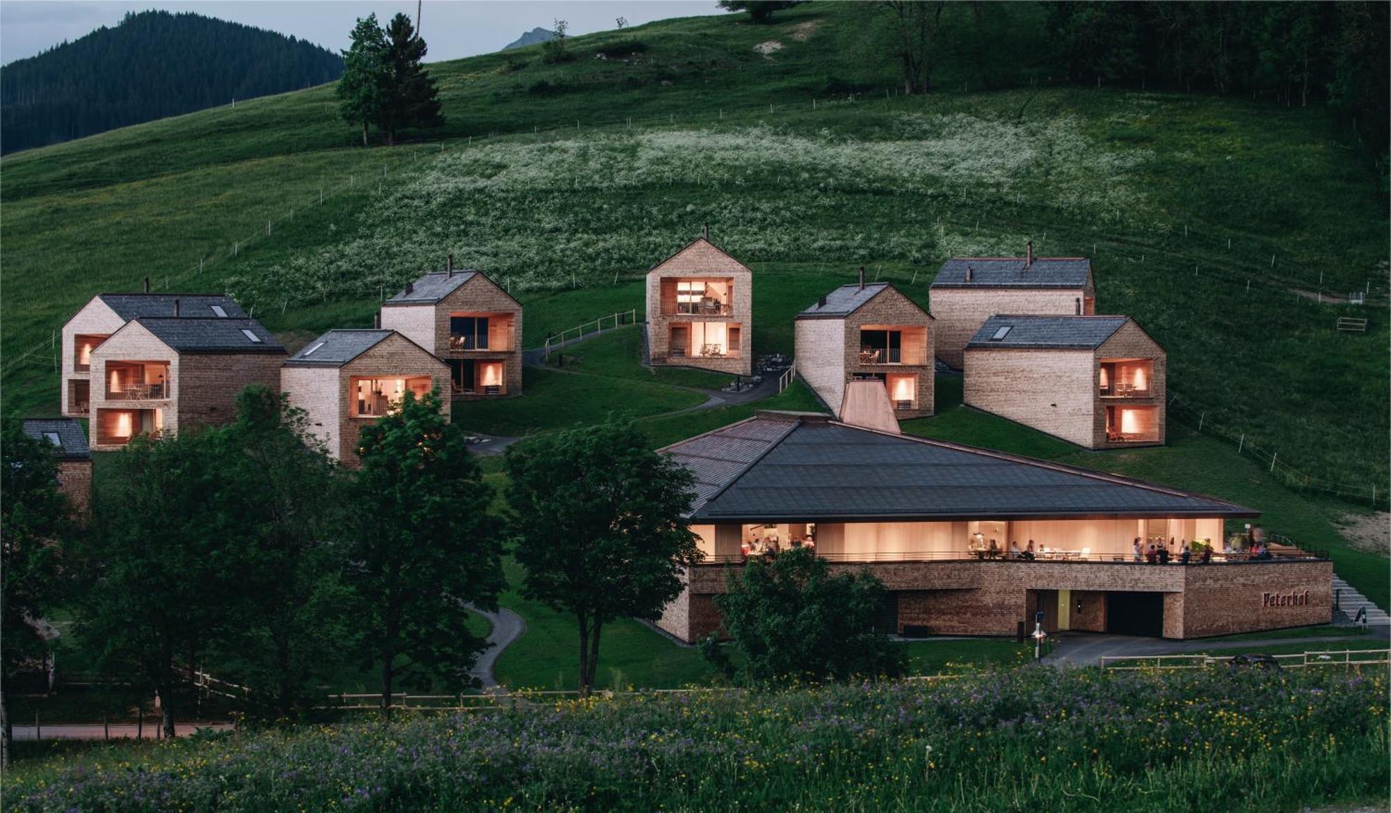 Peterhof Chalets Batschuns Exterior foto
